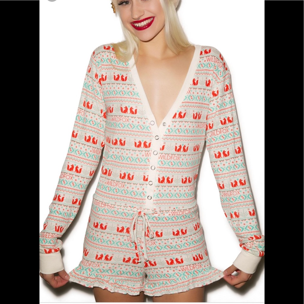 Wildfox ye old rustic romper